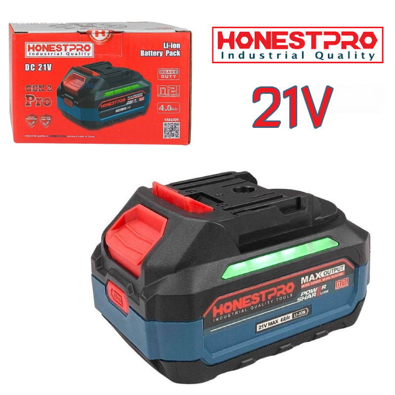 Batterie lithium-ion 21V 4000mAh HONESTPRO YAE6109