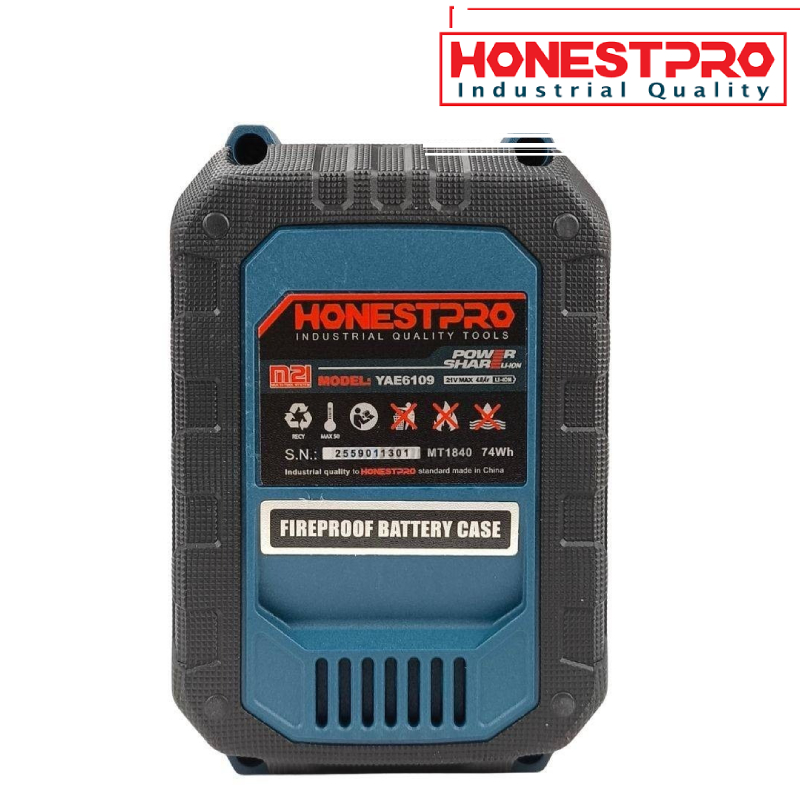 Batterie lithium-ion 21V 4000mAh HONESTPRO YAE6109 – Image 3