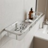 Etagère face salle de bain aluminium 60 cm XL-7