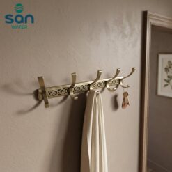 Porte manteau en acier inoxydable doré SANWATER