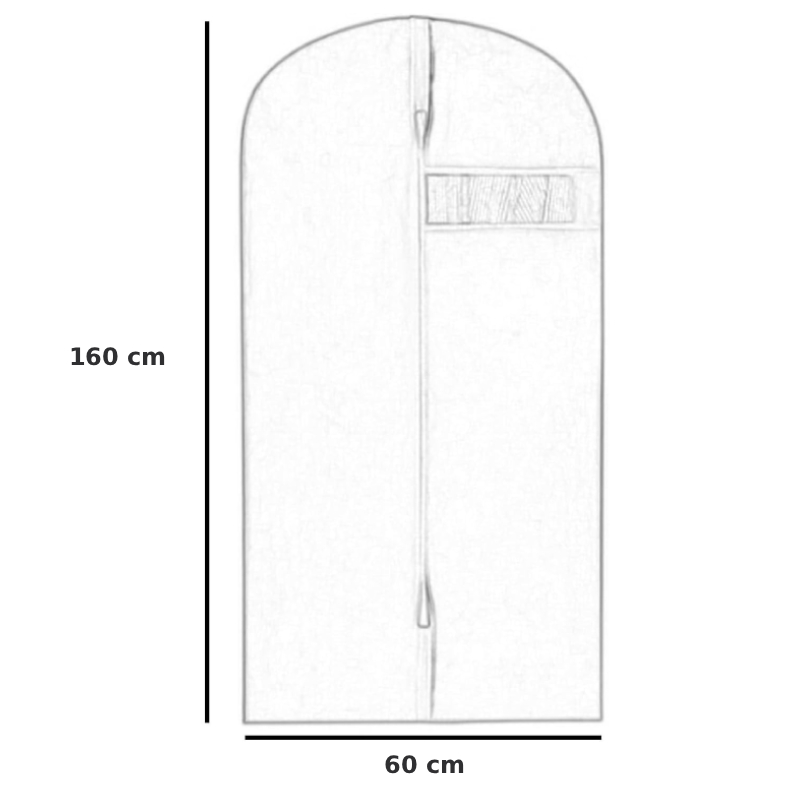 Housse vêtements BLEU – Image 4