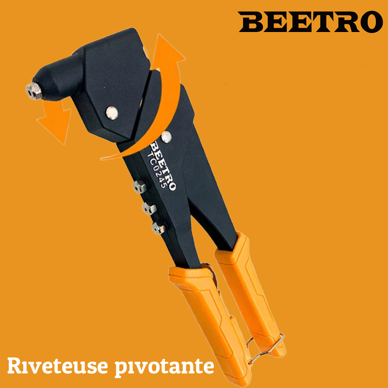 Riveteuse à tête pivotante BEETRO TC0245 – Image 2