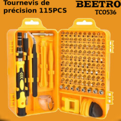 Tournevis de précision 115PCS BEETRO TC0536