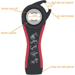 Ensemble d'outils de cuisine multifonctions 5en1 – Image 7