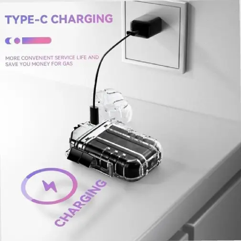 Briquet électrique avec lampe torche 3 modes rechargeable – Image 5