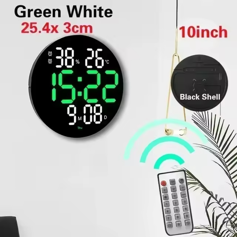 Horloge murale numérique LED 10°