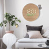 Horloge Digitale Design Bois avec Affichage LED