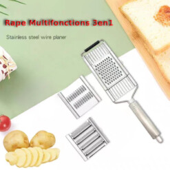 râpe multifonctions 3en1 en acier inoxydable GRATER