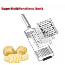 Alternative view of râpe multifonctions 3en1 en acier inoxydable GRATER