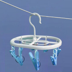 Sèche linge rond à 8 pinces multifonctionnel