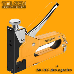 Agrafeuse industrielle en acier TOLSEN