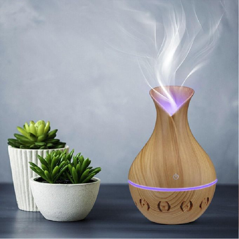 Humidificateur ultrasonique aromatisé avec éclairage LED FT-036C