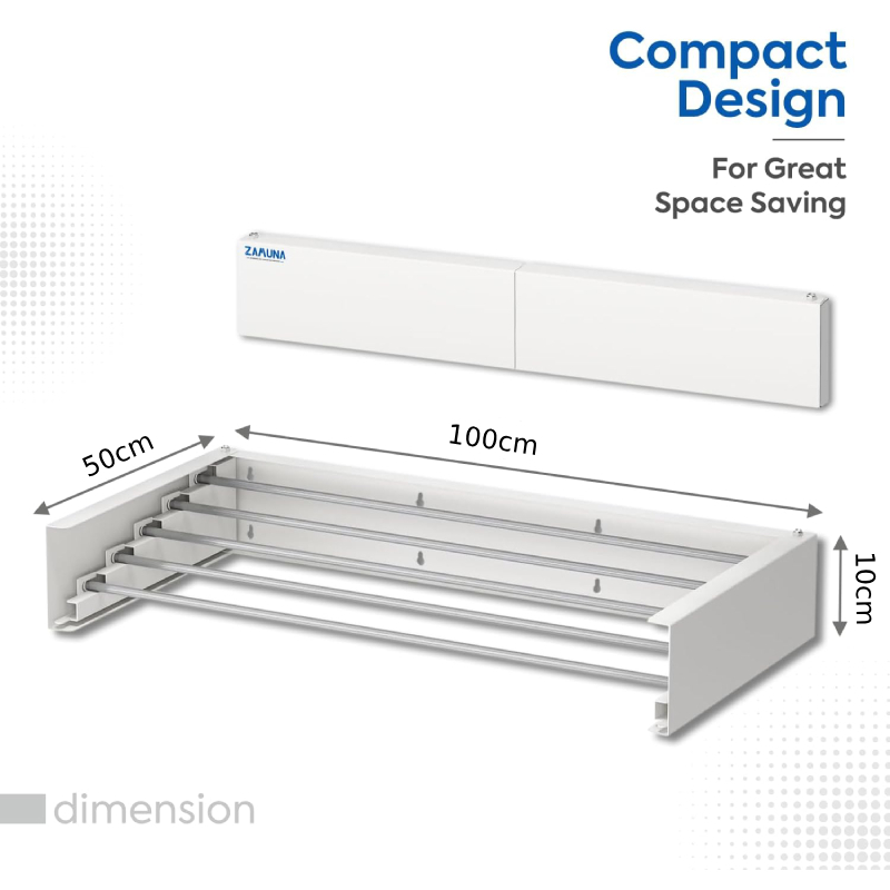 Séchoir à linge mural SMART pliable – Image 5