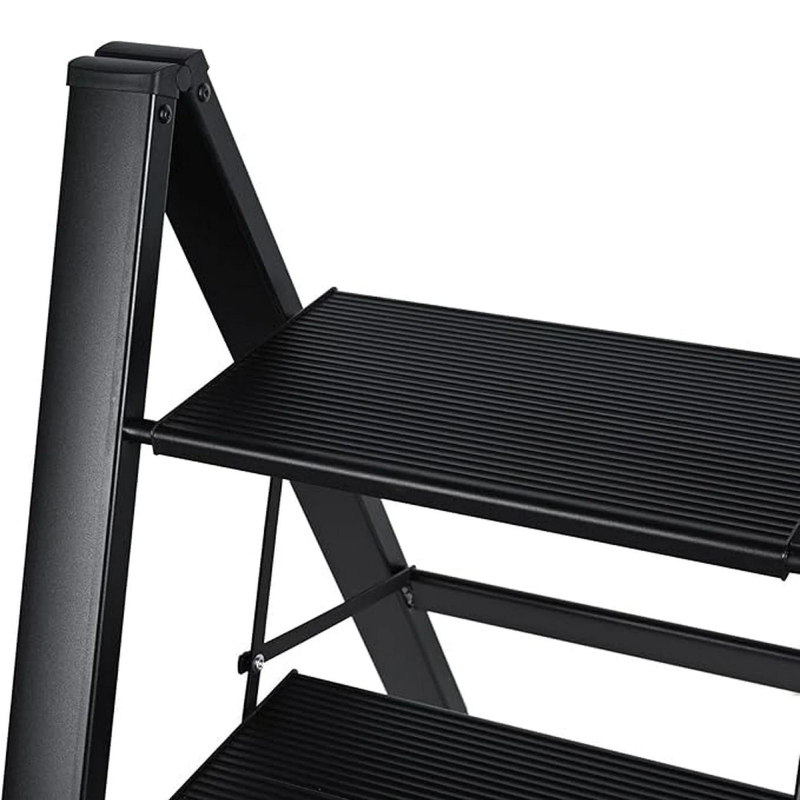 Escabeau Noir en acier 5 marches – Image 4