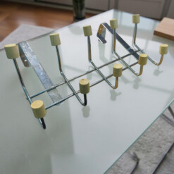 Alternative view of Porte Manteau derrière porte 10 crochet