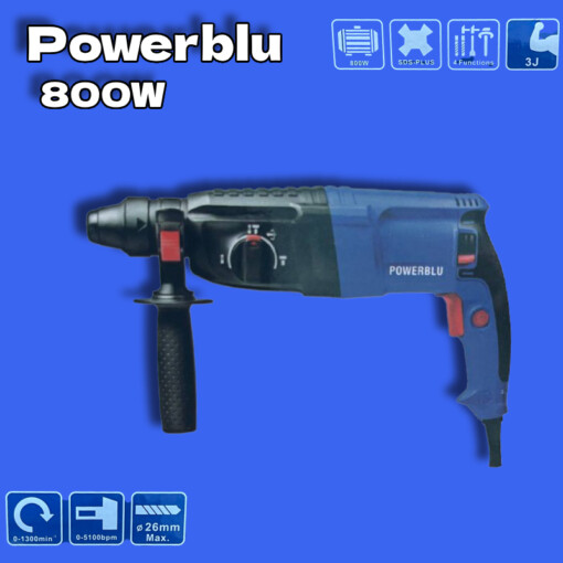 Marteau perforateur 800W POWERBLU