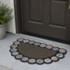 Tapis d’entrée demi rond