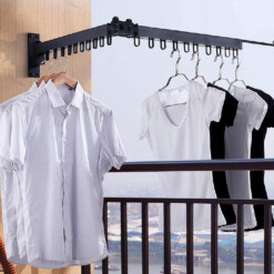 Sèche linge pliable double