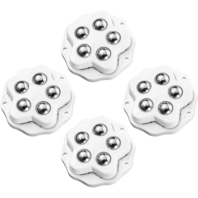 Supports Glissière meuble 5 Tètes 4PCS