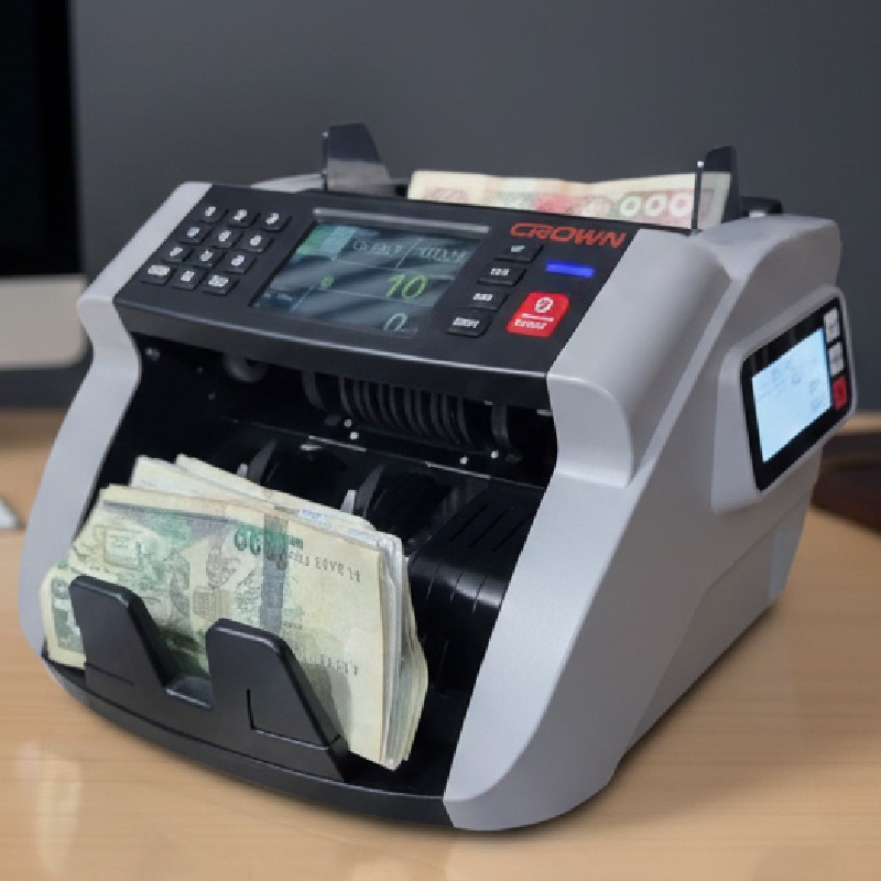 Compteuse de billet rechargeable avec détecteur faux billet et 3 afficheurs CROWN CT44157 – Image 2