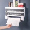 Distributeur de papier cuisson papier film et Papier hyéginique 3EN1