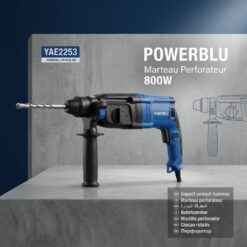 Marteau perforateur 800W POWERBLU
