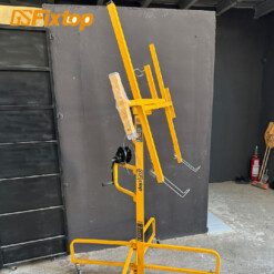 Alternative view of Lève-Plaques et Cloisons Sèches FIXTOP – 68 kg, 4 m, Roues Stables, Montage Rapide