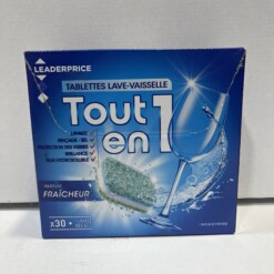 LEADERPRICE tout en 1 tablette lave vaisselle 480g