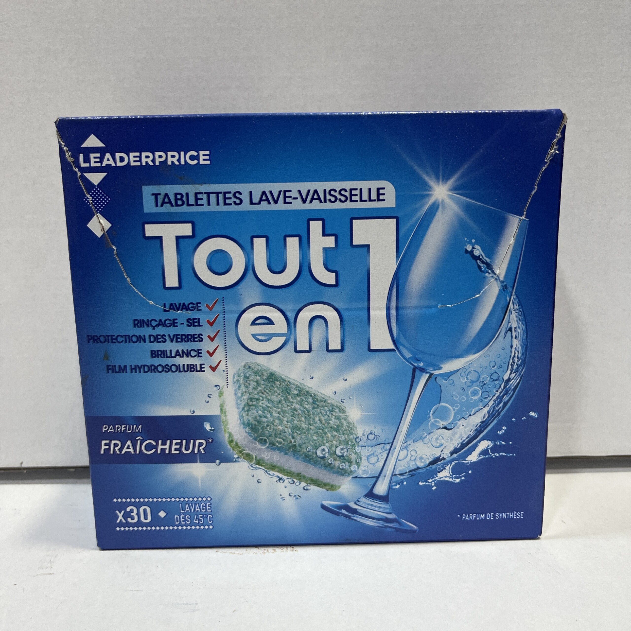 LEADERPRICE tout en 1 tablette lave vaisselle 480g