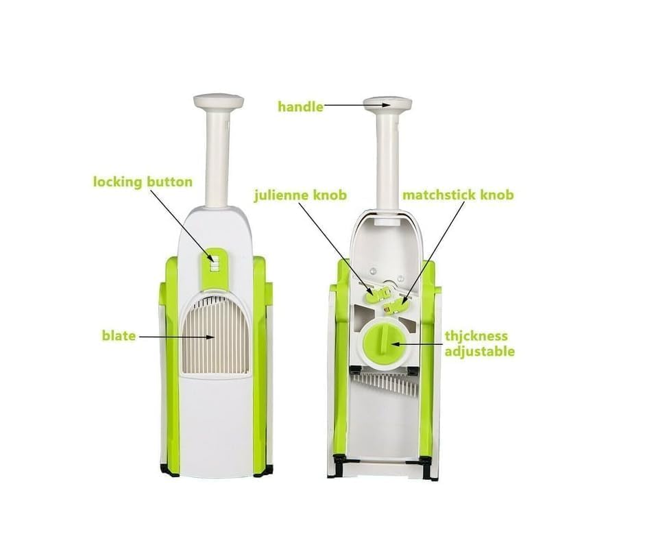 Coupe légumes multifonctions précis 0.5-8 mm – Image 5