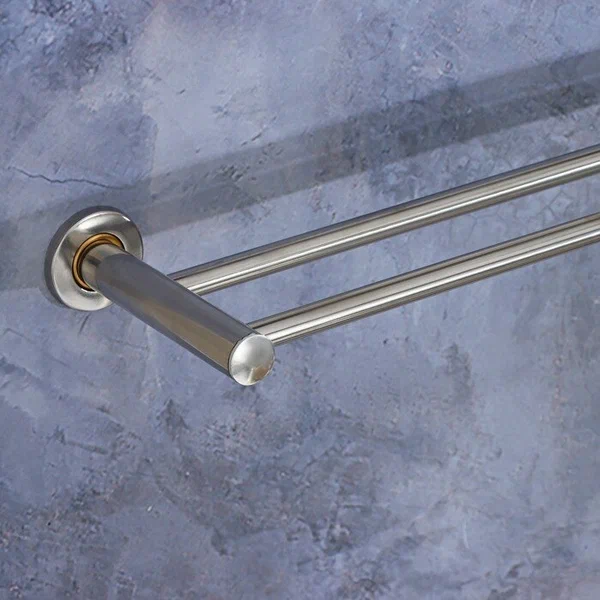 Porte serviette salle de bain 2 niveaux – Image 3