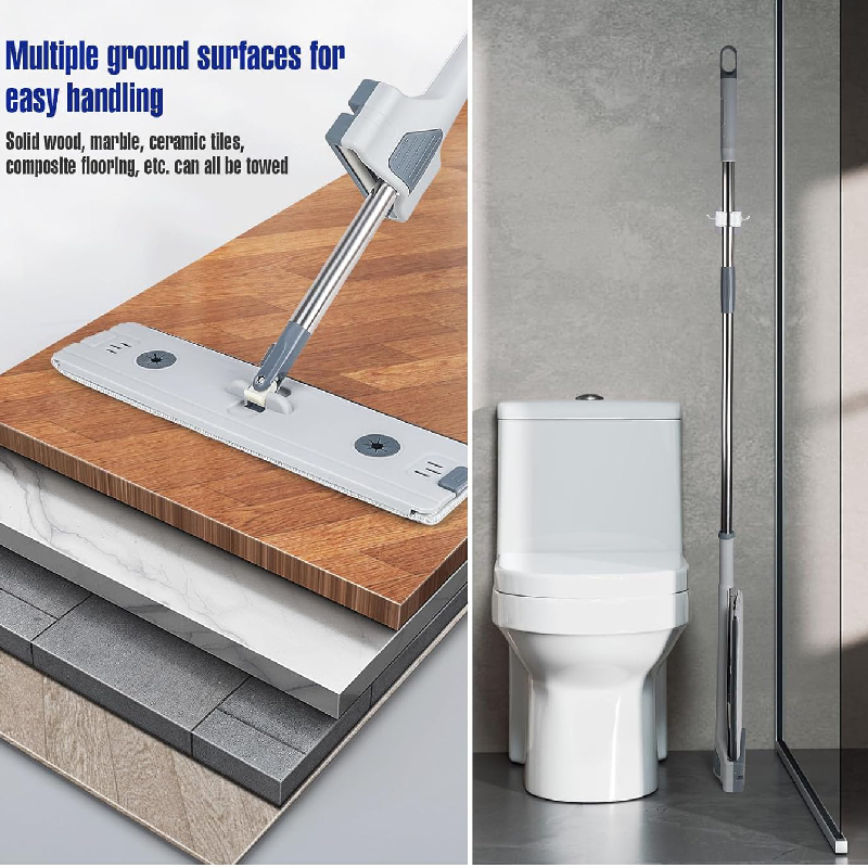 Balai magique essoreur avec seau pliant – Image 9