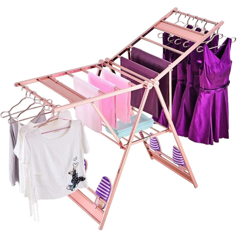 Sèche linge Aluminium pliable Luxe – Image 3