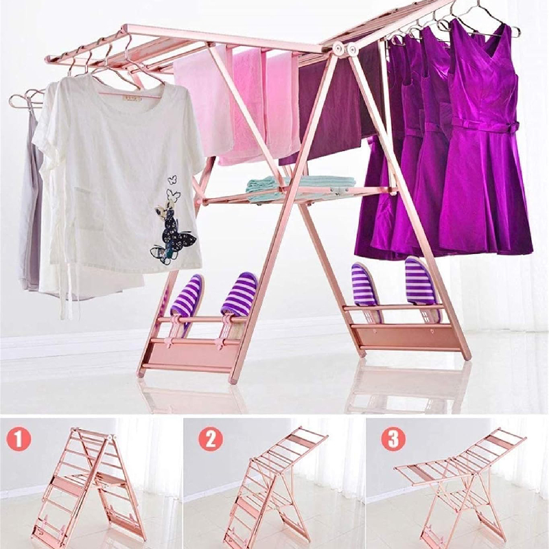 Sèche linge Aluminium pliable Luxe – Image 5