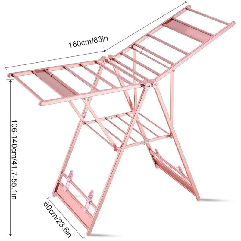 Sèche linge Aluminium pliable Luxe – Image 7