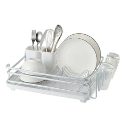 Alternative view of Egouttoir multifonctions Blanche en aluminium 1ETG 62127