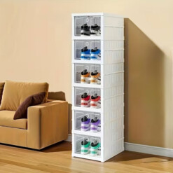 Alternative view of Porte chaussures pliable 6 Niveaux