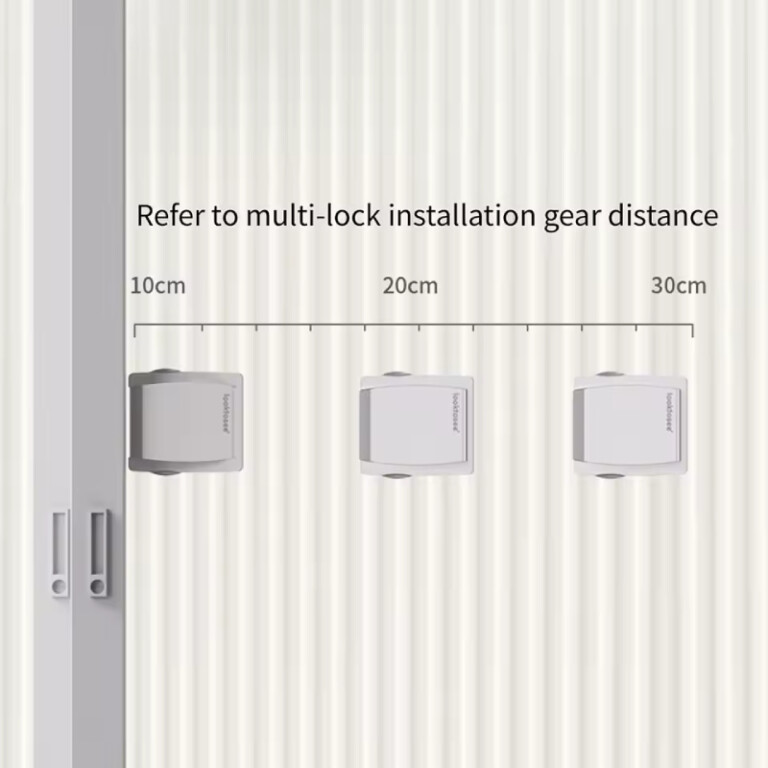 Lot De 4 Loquets De Sécurité Pour Fenêtres – Acier Inoxydable Argenté, Réglables, Anti-enfants