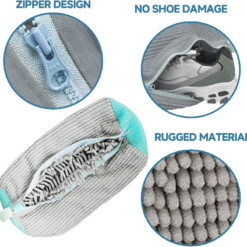 Alternative view of Sac à linge pour chaussures réutilisable