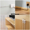 Lot de 16 attaches câble adhésives