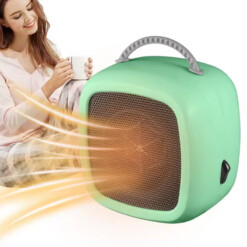 Mini chauffage portable électrique - Vert