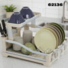 Egouttoir en aluminium Beige 2ETG 62136
