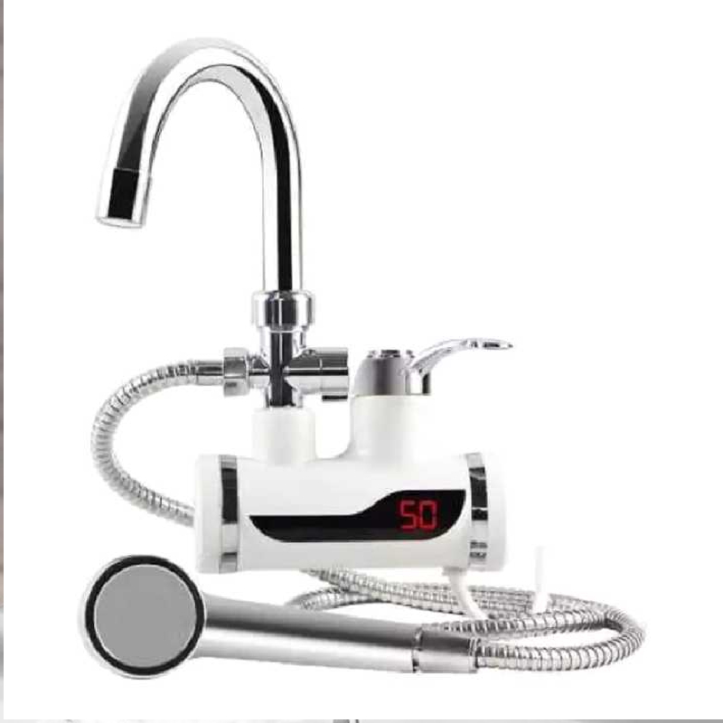 Chauffe-eau électrique instantané avec robinet et douchette – Image 5