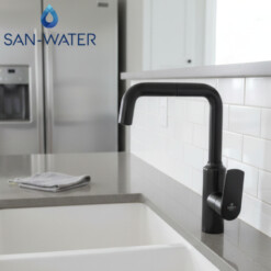 Alternative view of Mitigeur du cuisine rotatif 360° Gris SANWATER