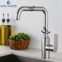 Mitigeur du cuisine rotatif 360° Silver SANWATER