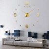 Horloge murale Chiffre DIY 3D
