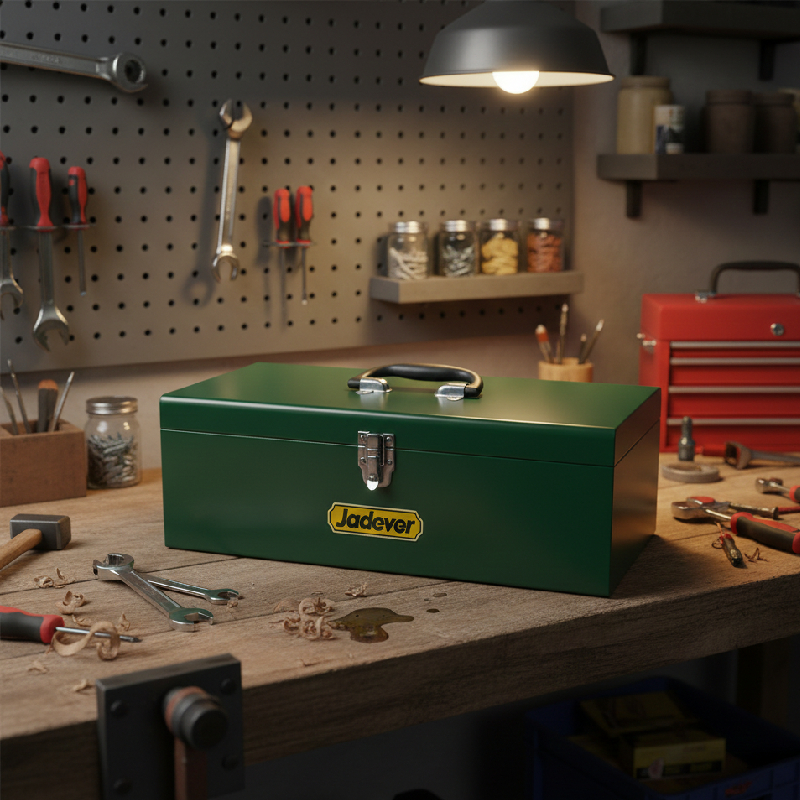 Boite à outils en Métal vert JADEVER