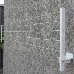 Sèche linge Mural Rabattable avec corde DUNE