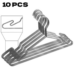 Cintre à vêtements métallique 10PCS CLEANTEX