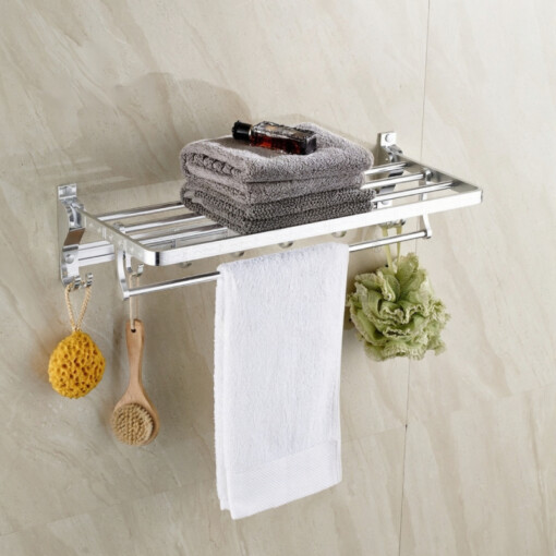 Porte serviette triple 2 Niveaux Chromé SANWATER